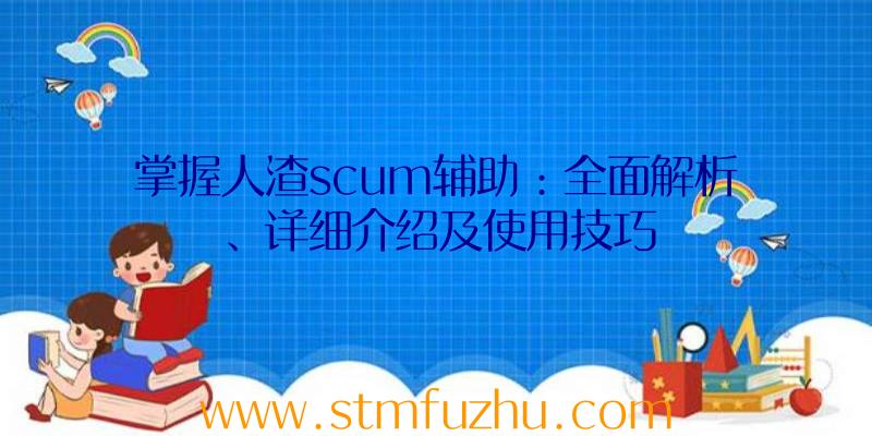 掌握人渣scum辅助：全面解析、详细介绍及使用技巧